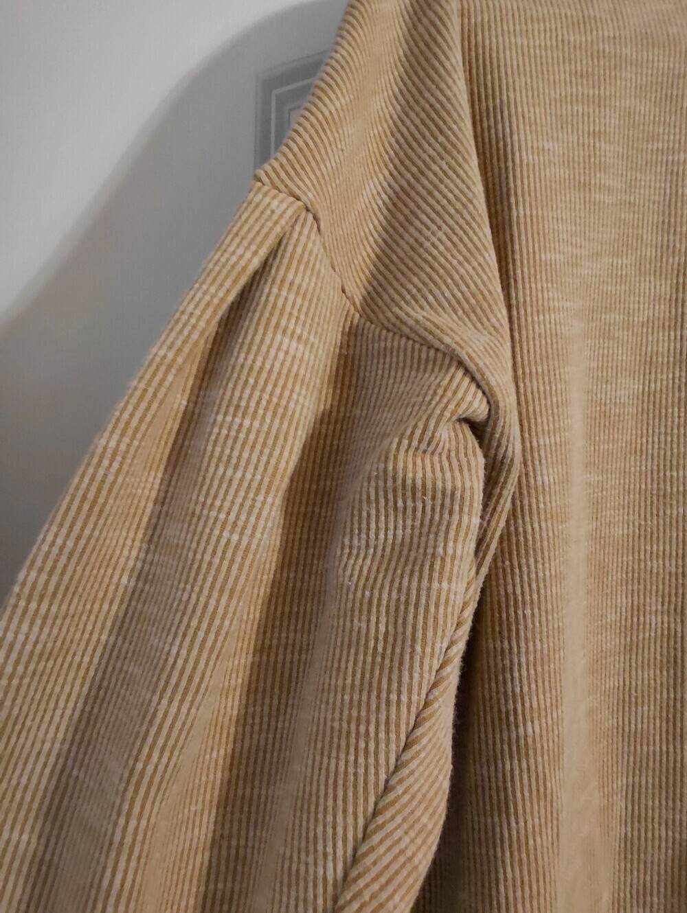 Mustard Soft Long Sleeve Blouse - Picture 4 of 6